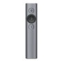 Logitech Spotlight 910-004861 - Presentador Inalámbrico Avanzado con Bluetooth, 30m Alcance, USB-C, Compatible con PowerPoint, Keynote, Zoom, Teams, Color Gris Pizarra